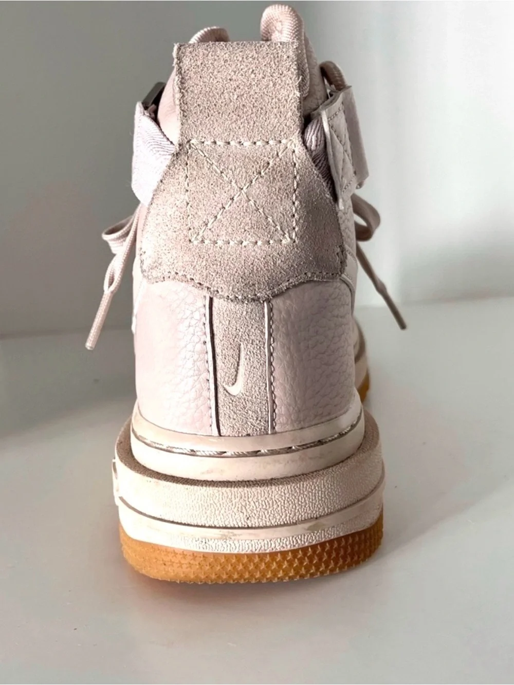 Nike Air Force 1 High Utility 2.0 Arctic Pink Gum Sneaker Boots Women's 8.5